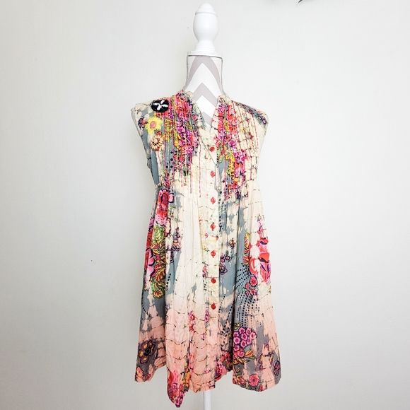 Tianello Tops - Womens Tianello Dress / Blouse  Top/ Sleeveles / floral * Final Offer